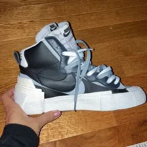 Nike | Shoes | Nike Blazer Midsacai 7m85w Blackgreywhite  display picture 2